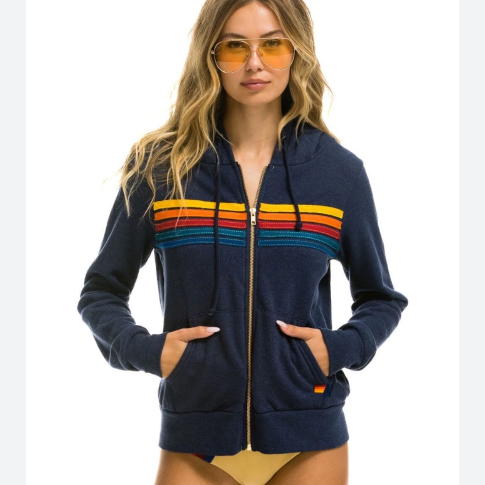 Aviator Nation Zip up Hoodie